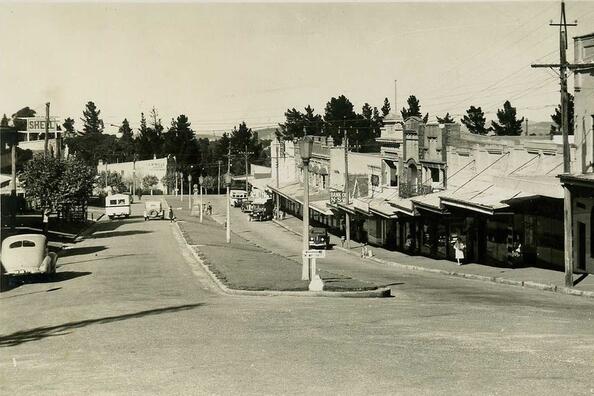 Leura Mall in the 1950s